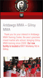 Mobile Screenshot of antdawgsmma.com